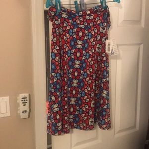 NWT lularoe azure skirt. Smoke free home